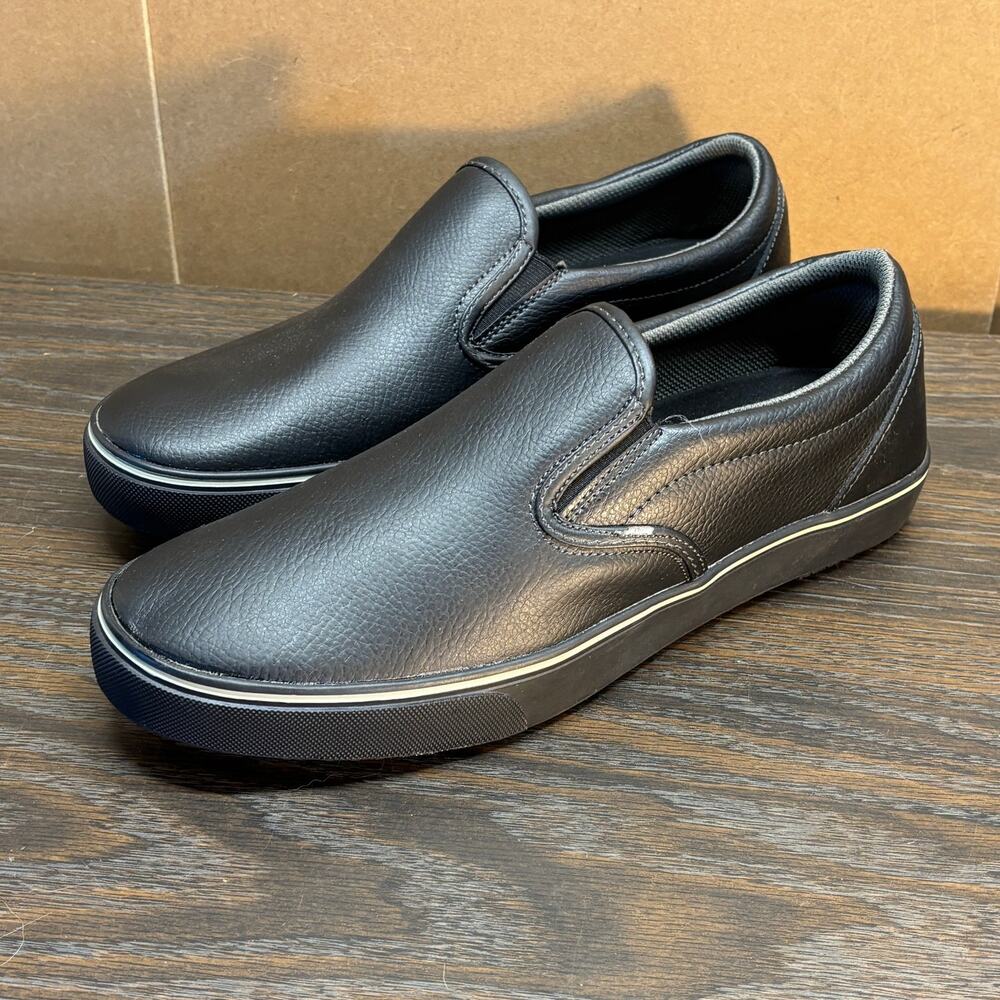 TredSafe EnduroPro Work Shoes M11 W12 Black Anti Fatigue Slip Resistant Comfort